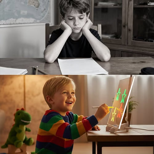 GlowSketch™ ile LED Çizim Tahtası Yaratıcılığı Aydınlatın !